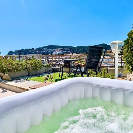 Evh136 Con Terraza Y Jacuzzi Apartmán